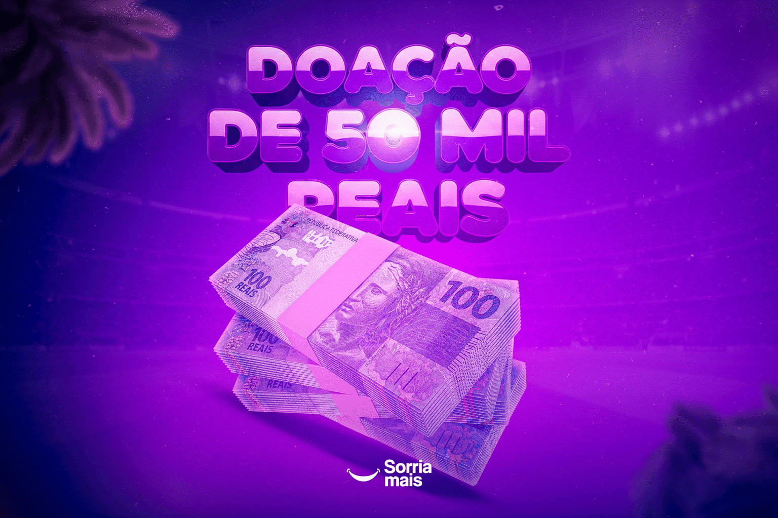 Doação de 50 mil reais